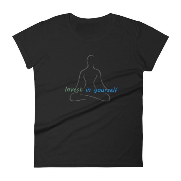 Invest in Yourself Women's short sleeve t-shirt - Image 3