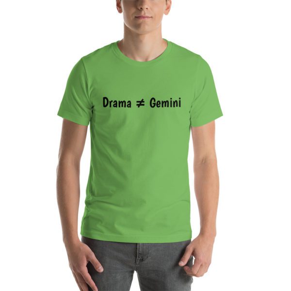 Gemini No Drama Unisex T-Shirt