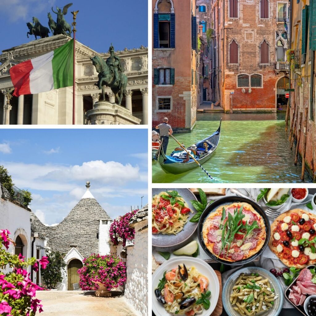Italy collage