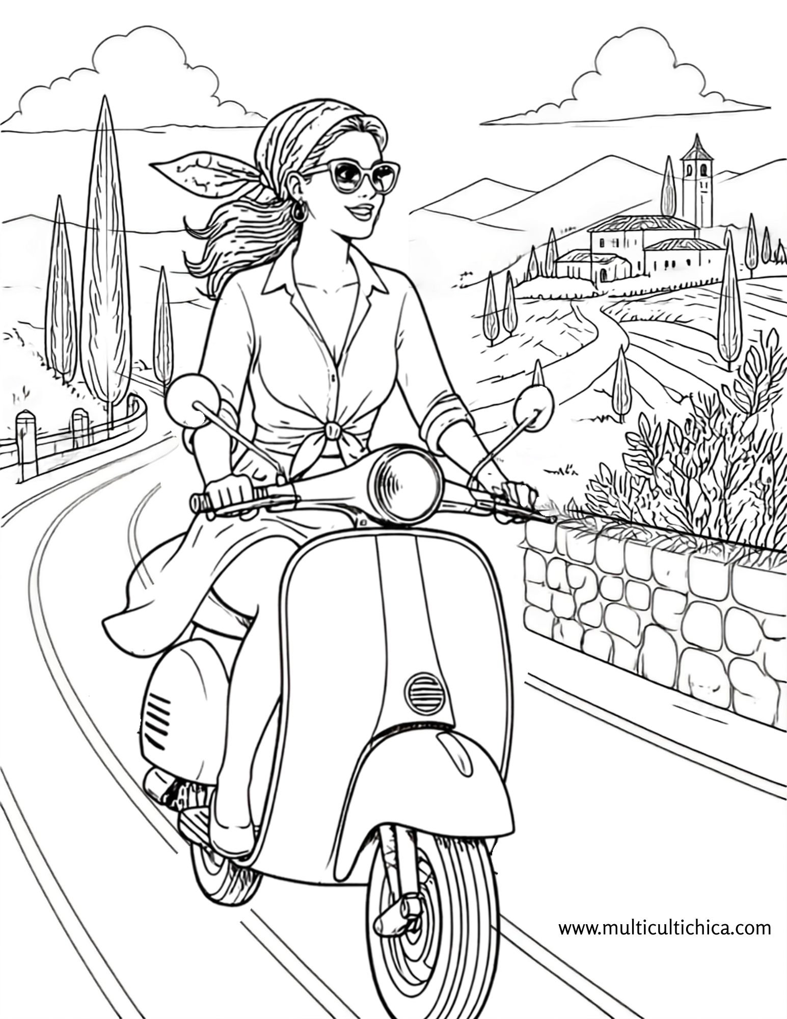 Coloring Book: Italy - Image 3